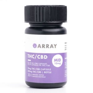 1:1 Capsules Mid 20mg (Array) | Herb Approach | THC Capsules Online