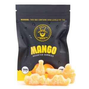 200mg THC Assorted Mango Gummies (Sugar Jack's) | Herb Approach