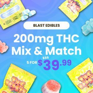 200mg THC Blast Mix and Match | Herb Approach | Buy Edibles Online Canada