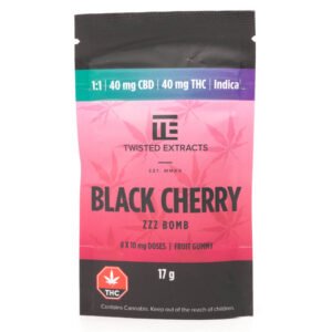 80mg 1:1 Jelly Bombs (Twisted Extracts) | Herb Approach