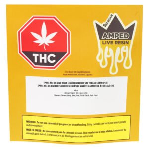 amped live resin blend space age ck cartridge 2