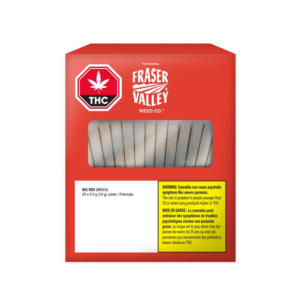 BIG RED INDICA PRE-ROLLS big red indica pre rolls 2
