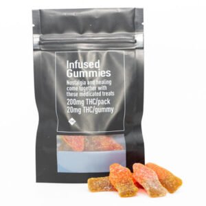 Cherry Cola Bottles 200mg THC (Custom 420) | Buy Weed Online