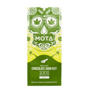 Chocolate Dipped Sour Key 100mg THC (Mota) | Online Dispensary Canada