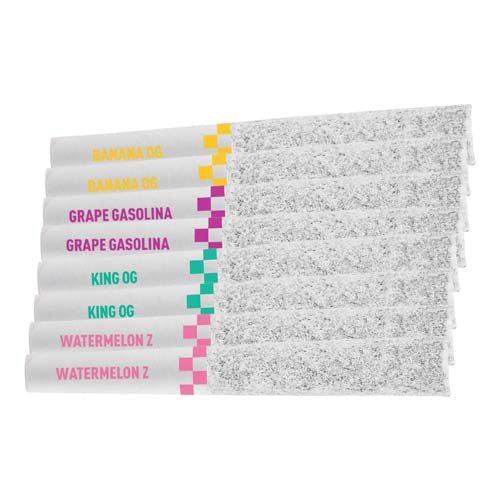 FROSTED FLYERS DRAG PACK INFUSED PRE-ROLLS frosted flyers drag pack infused pre rolls 1