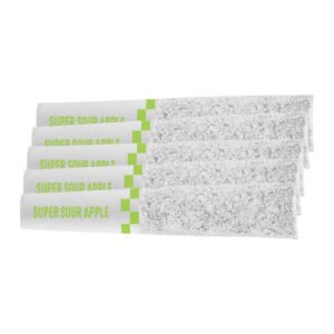 FROSTED FLYERS SUPER SOUR APPLE INFUSED PRE-ROLLS 1 frosted flyers super sour apple infused pre rolls 1