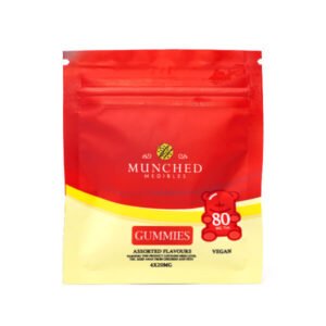 Vegan 80mg THC Gummies (Munched) | Buy Edibles Online | Canada |